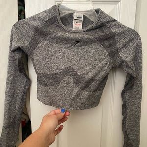 GymShark Long Sleeve Crop Women’s Workout Top